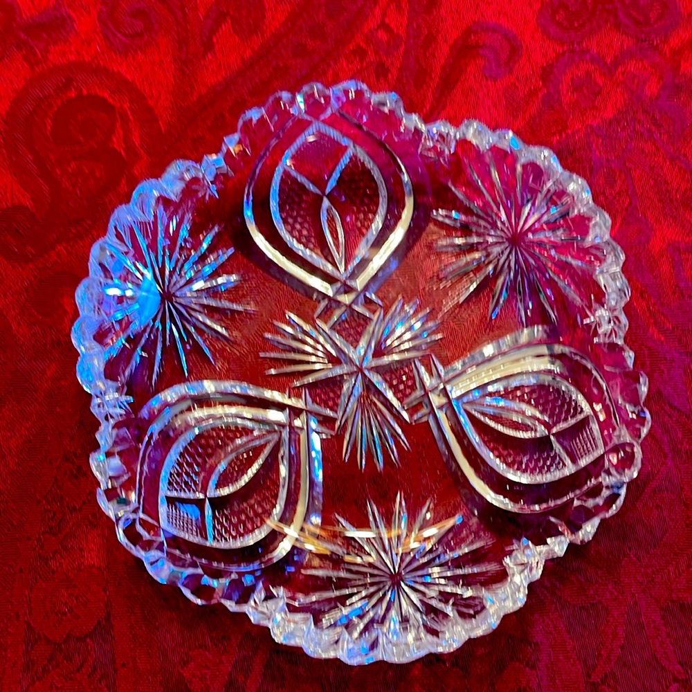 Vintage - EAPG Sawtooth Rim Dish